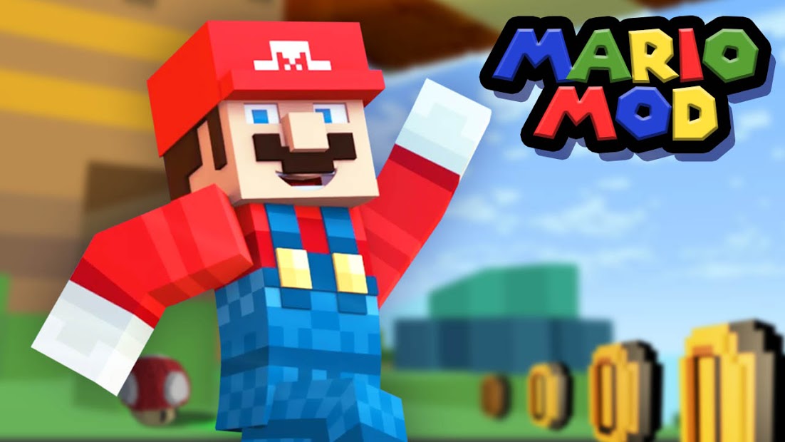 Mario Mod For Minecraft Pe Auf Pc Herunterladen Mit Memu