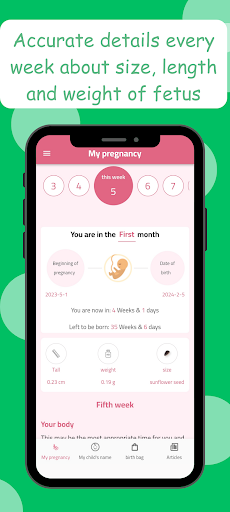 Pregnancy calculator | Tracker