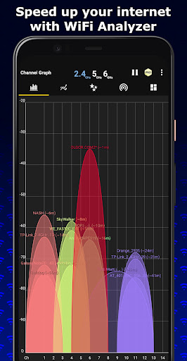 WiFi Analyzer پی سی