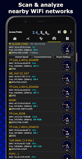 WiFi Analyzer پی سی