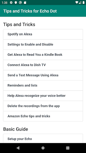 Tips and Tricks for Echo Dot PC版