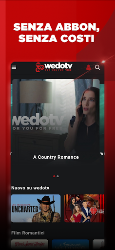 Guarda film e serie TV: wedotv PC