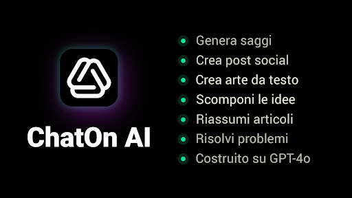 ChatOn - Chat IA in italiano PC