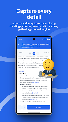 komputer Meeting.ai: AI Meeting Notes