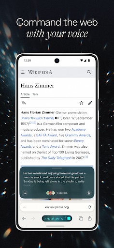 Comet: AI Browser & Assistant পিসি