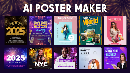 Poster Maker AI Flyer maker PC
