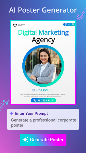 Poster Maker AI Flyer maker PC