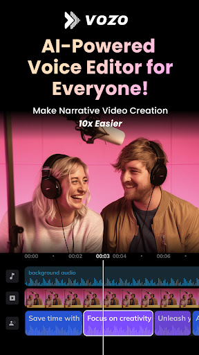 AI Voice Editor by Vozo پی سی