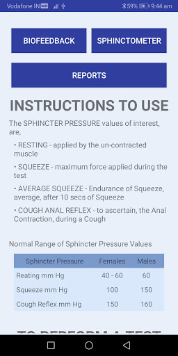 SphinctoPRESS Anal Tonometer PC版