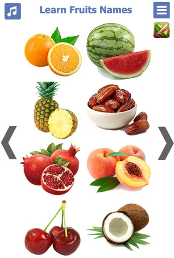 Learn Fruits name in English PC