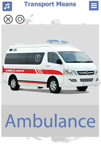 List of Means of Transport wit PC