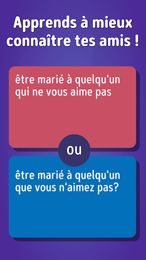 Tu préfères...? Charades