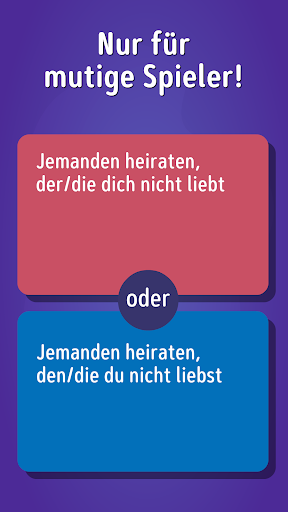 Würdest du eher...? Scharades