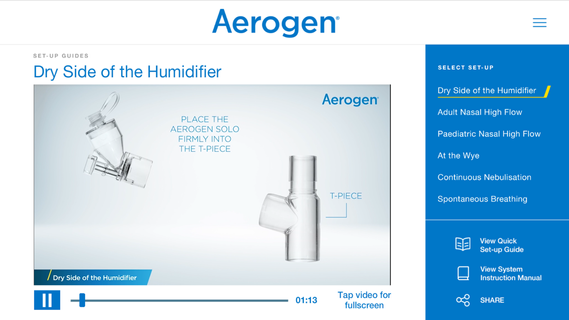 Aerogen Solo - phone version PC
