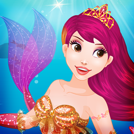 Mermaid Makeup Salon, Dress Up