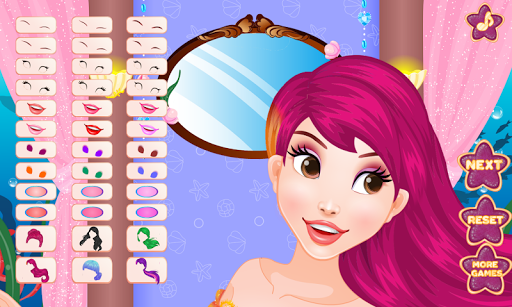 Mermaid Makeup Salon, Dress Up