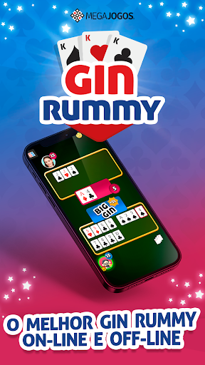 Gin Rummy MegaJogos - Cartas