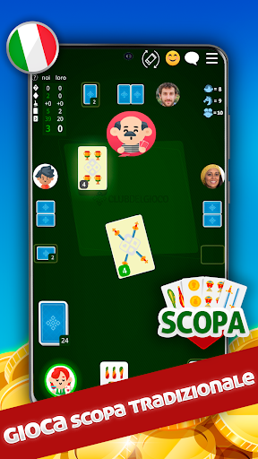 SCOPA ClubDelGioco - Gioco di Carte Online Gratis