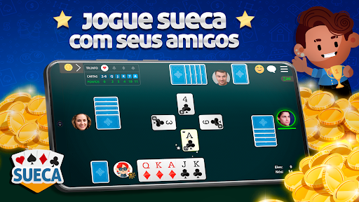 Sueca MegaJogos: Jogo Cartas para PC