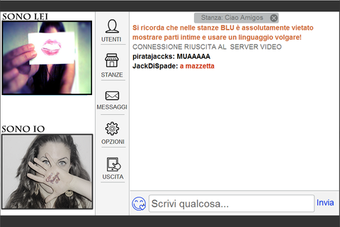 ciao aMigos videochat para PC