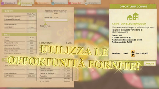 Cashflow 101 gioco in italiano PC