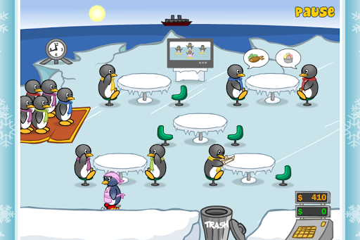 Penguin Diner: Restaurant Dash PC