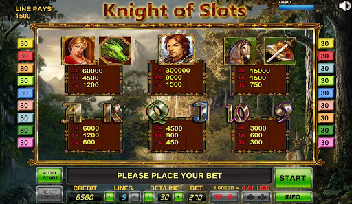 Knight of Slots PC版