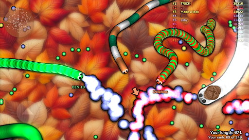 slither.io الحاسوب