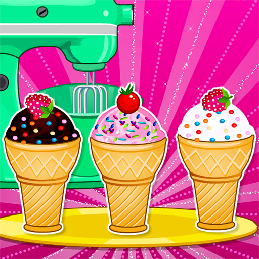 komputer Cooking Ice Cream Cone Cupcake