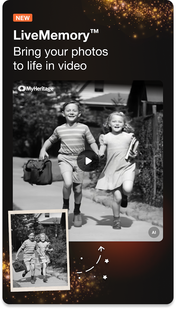 MyHeritage - Family tree, DNA & ancestry search الحاسوب
