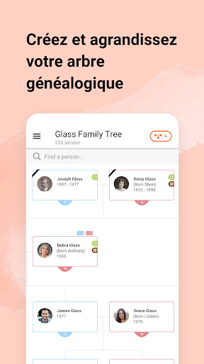 MyHeritage: Arbre généalogique PC