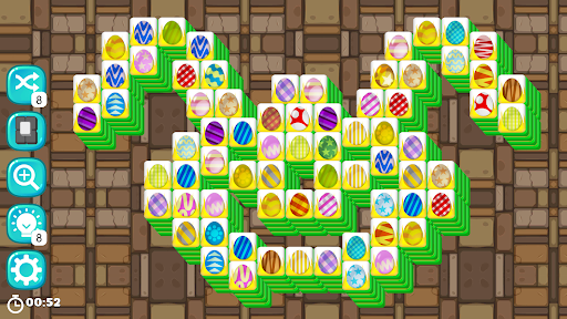 Easter Eggs Mahjong Tiles PC
