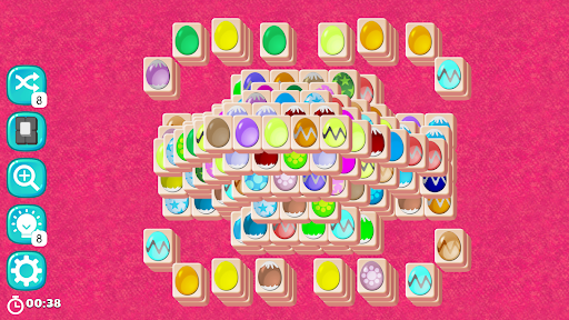 Easter Eggs Mahjong Tiles PC