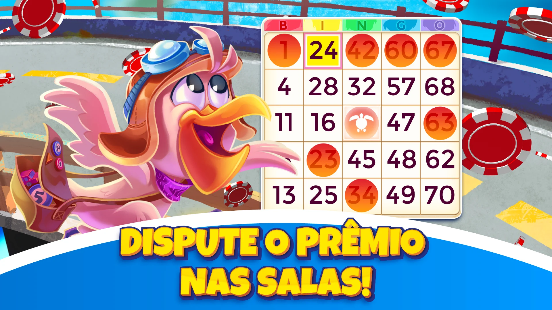 Praia Bingo VídeoBingo Grátis para PC