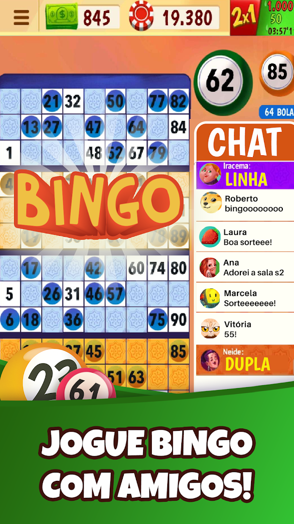 Praia Bingo VídeoBingo Grátis para PC