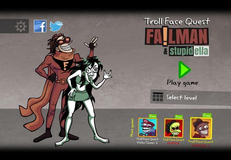 Troll Face Quest: Stupidella and Failman PC