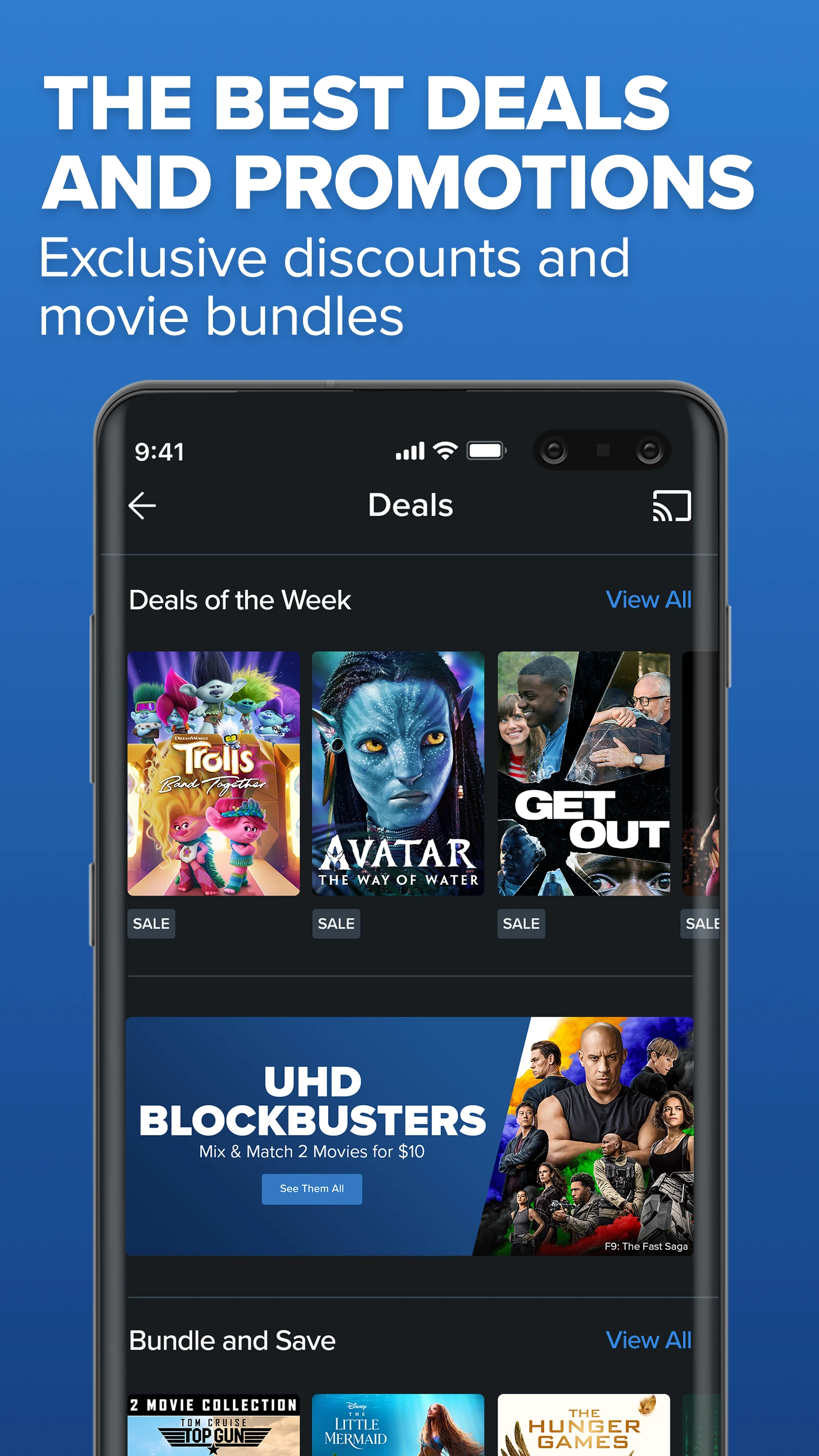 Vudu- Buy, Rent & Watch Movies PC