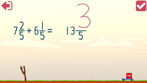 Fractions and mixed numbers PC