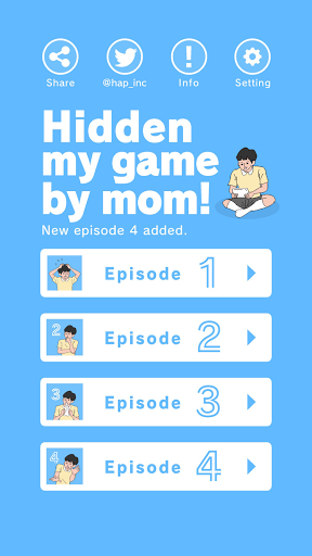 Hidden my game by mom PC