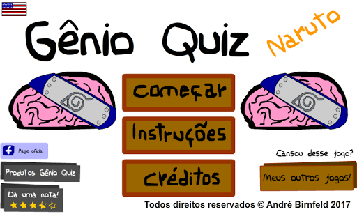 Gênio Quiz Naru – Jogo de Perg