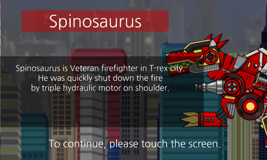 Spinosaurus- Combine DinoRobot