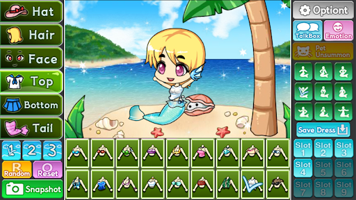 Mermaid Girl : dress up game
