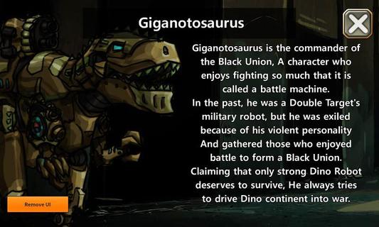 Giganotosaurus - Dino Robot PC版