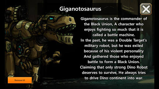 Giganotosaurus - Dino Robot PC