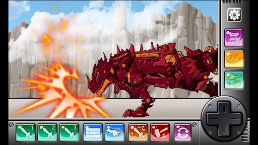 Fire Tyrannosaurus- Dino Robot PC