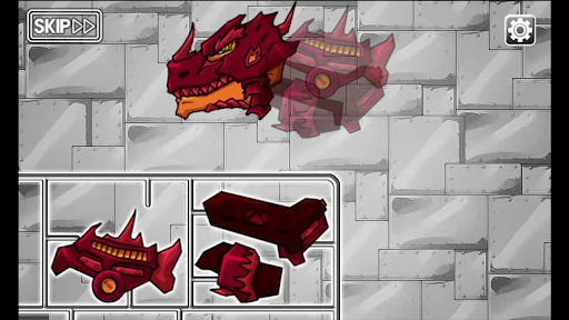 Fire Tyrannosaurus- Dino Robot PC
