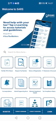 SARS Mobile eFiling PC