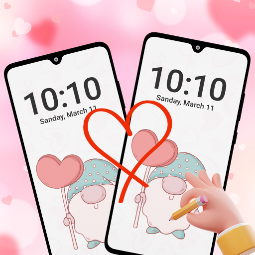 Draw Love: Lockscreen Drawing ПК