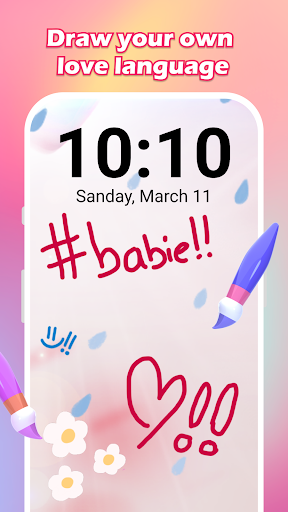 Draw Love: Lockscreen Drawing ПК