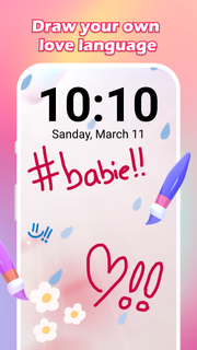 Draw Love: Lockscreen Drawing PC